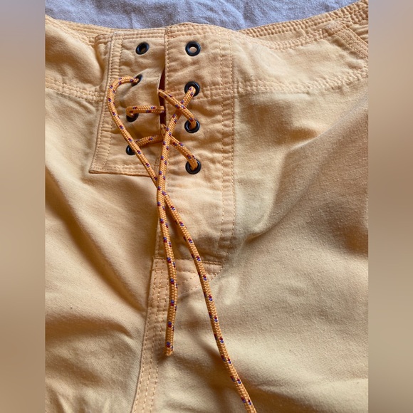 Patagonia Baggies Hiking Shorts Men’s 30 Orange Drawstring - Picture 2 of 5